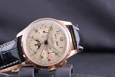 gold breitling watch men|gold Breitling watch vintage.